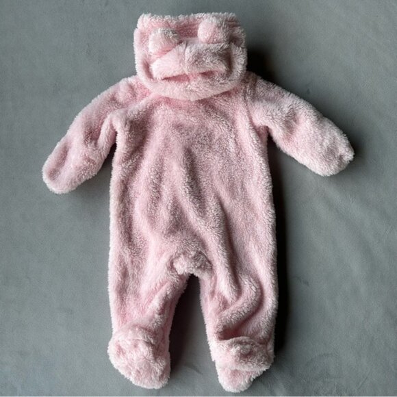 Carters ~ Fleece Bunting Bag Footie Shell ~ Pink ~ Baby Size 3 Months - Picture 2 of 11
